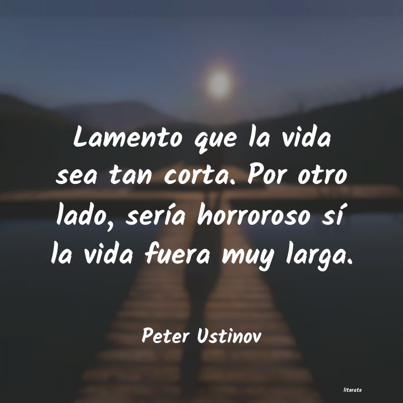 Frases de Peter Ustinov