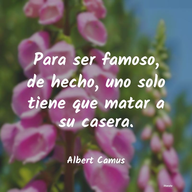 Frases de Albert Camus