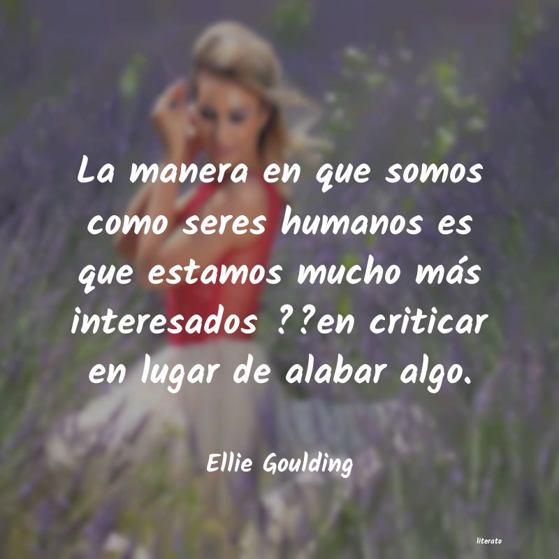 Frases de Ellie Goulding