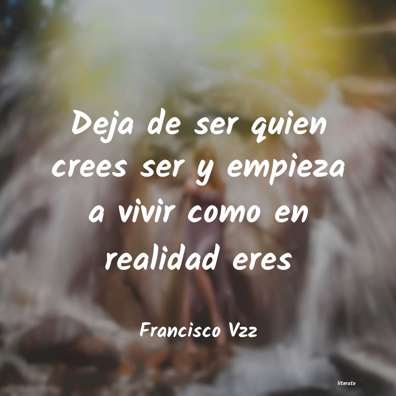 Frases de Francisco Vzz