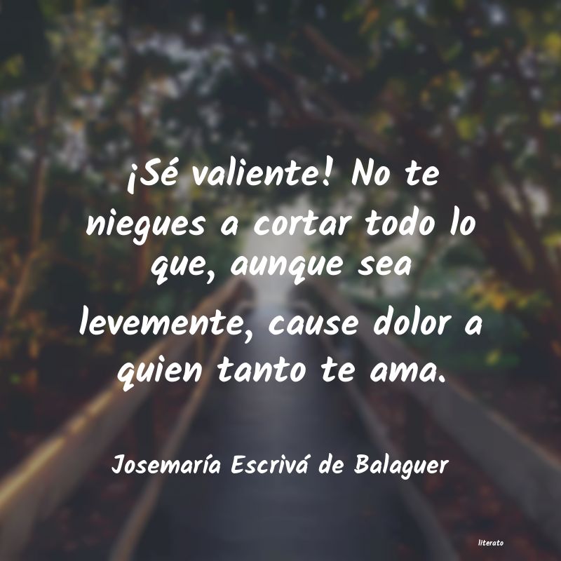 Frases de Josemaría Escrivá de Balaguer