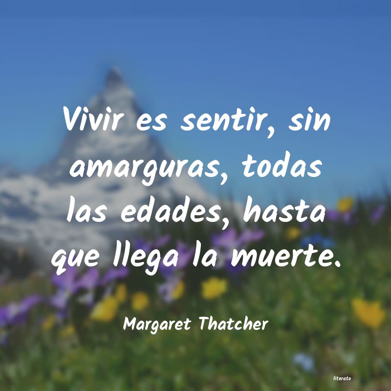 frases de Margaret Thatcher