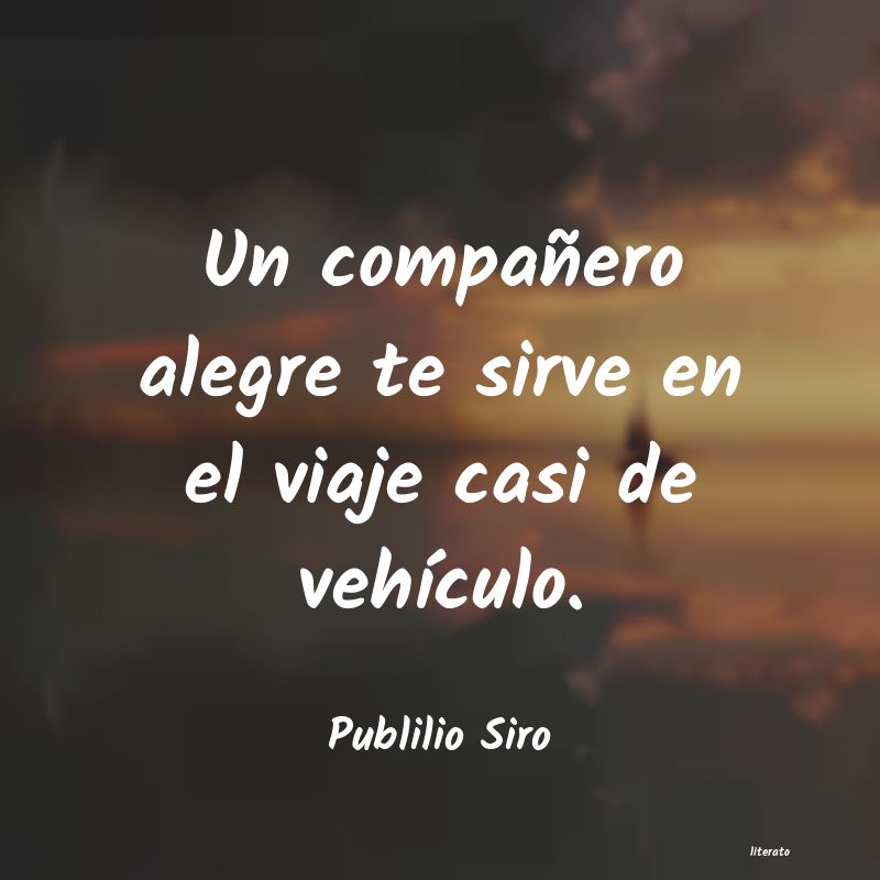 frases de Publilio Siro