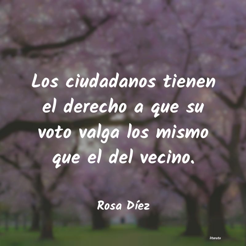 frases de Rosa DÃez