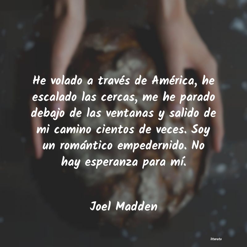 frases de Joel Madden
