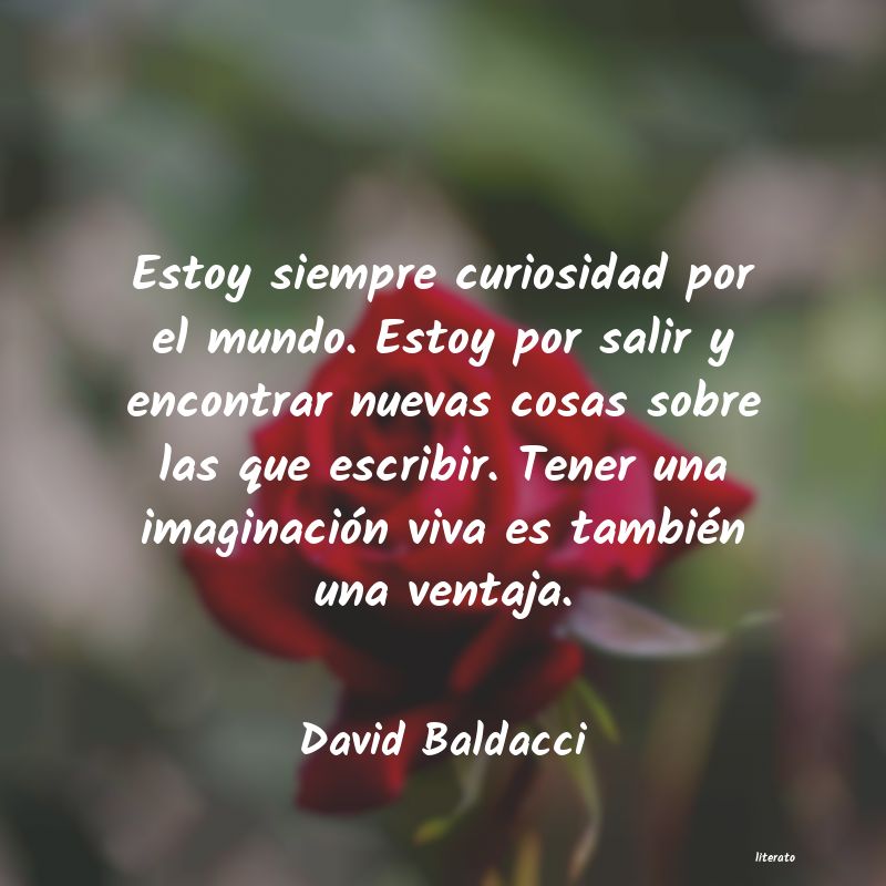 Frases de David Baldacci