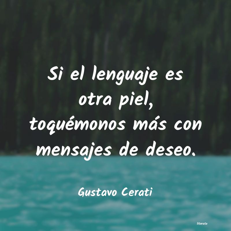 Frases de Gustavo Cerati