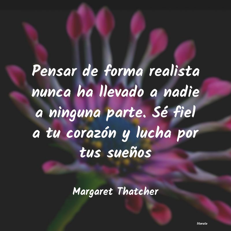 frases de Margaret Thatcher
