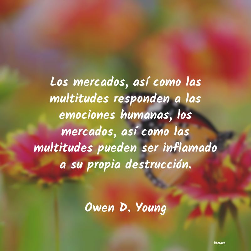 frases de Owen D. Young