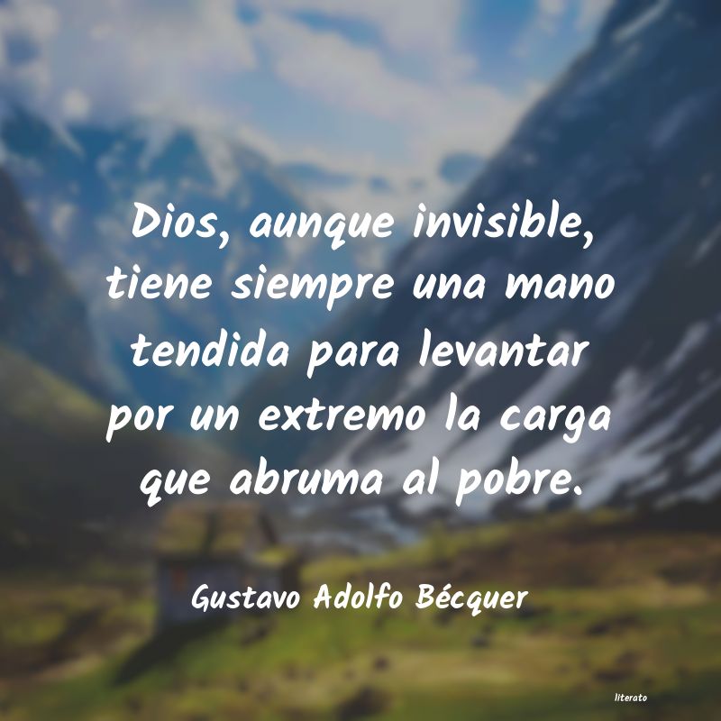 Frases de Gustavo Adolfo Bécquer