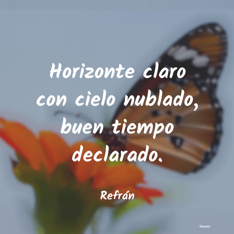 Frases de Refrán