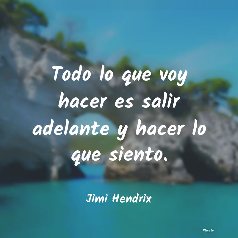 frases de Jimi Hendrix