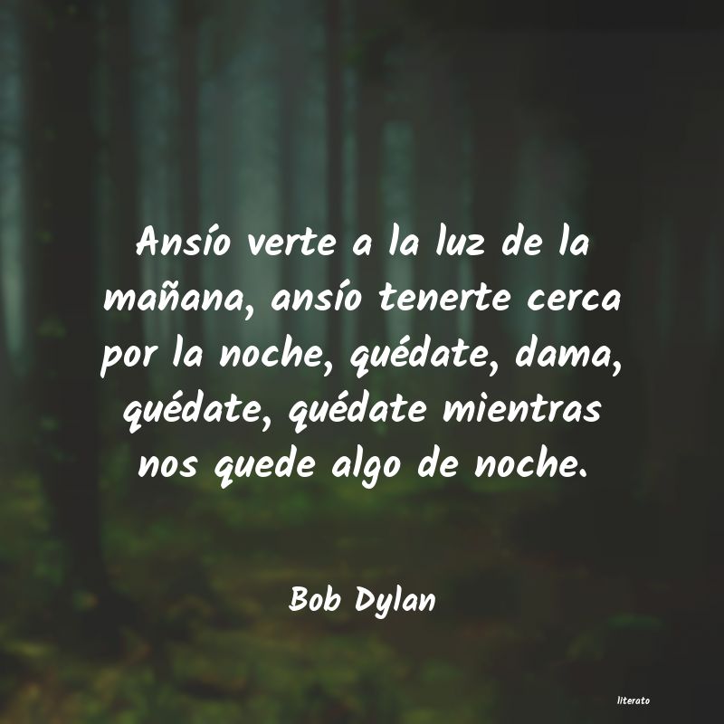 Frases de Bob Dylan