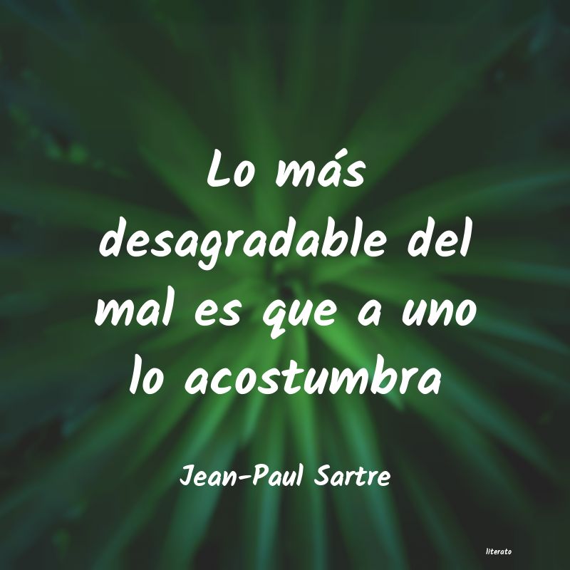 frases de Jean-Paul Sartre