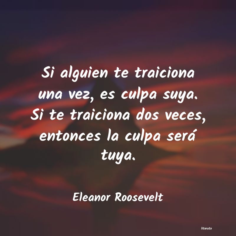 Frases de Eleanor Roosevelt