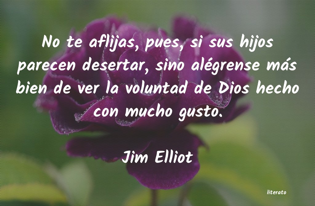 frases de Jim Elliot