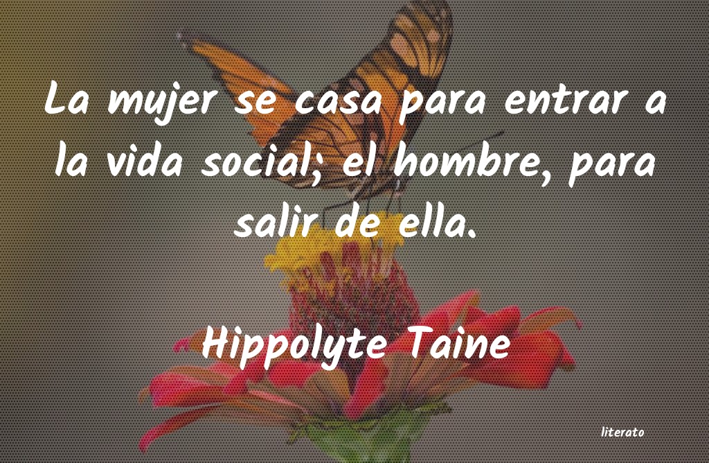 frases de Hippolyte Taine
