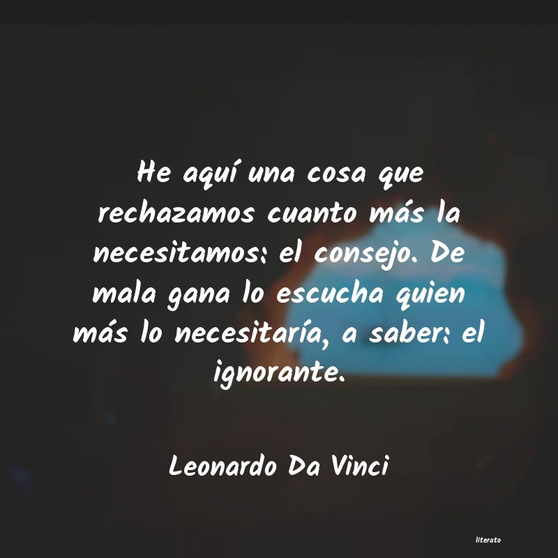 Frases de Leonardo Da Vinci