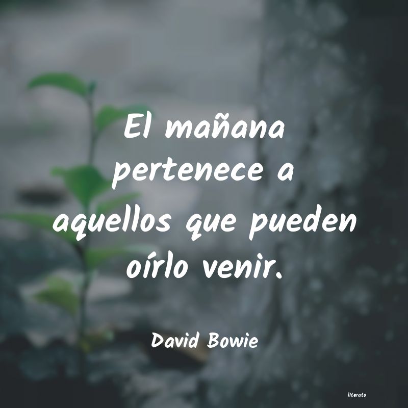 Frases de David Bowie