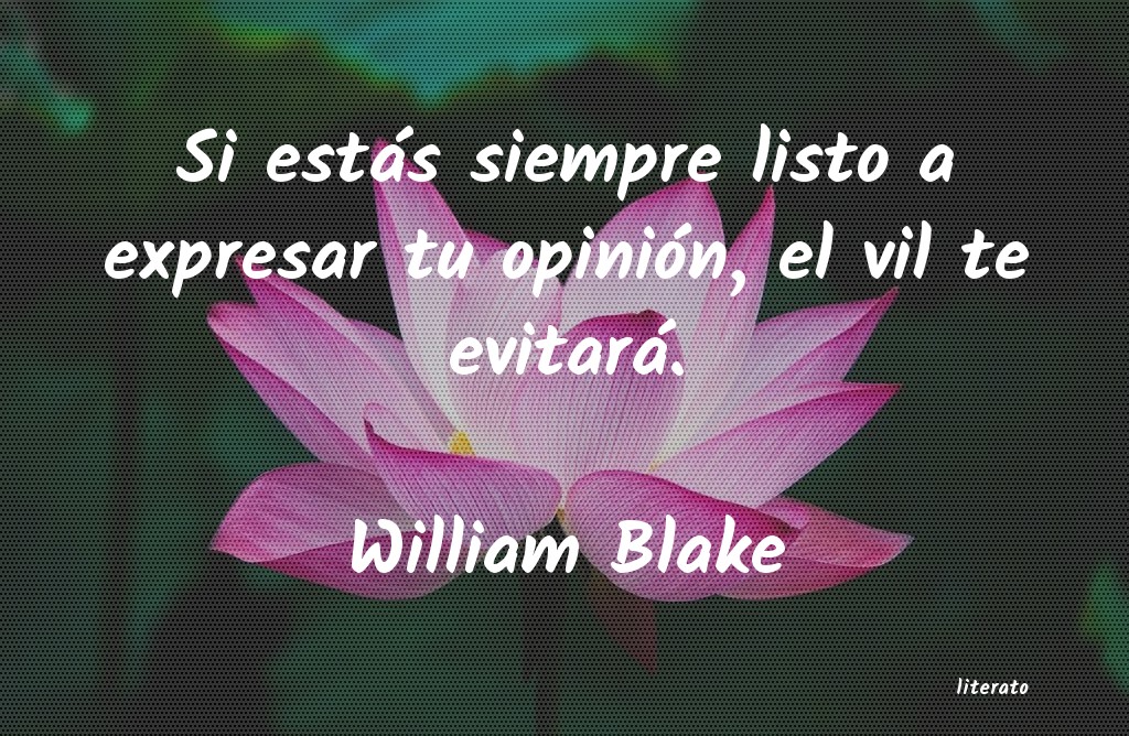 Frases de William Blake