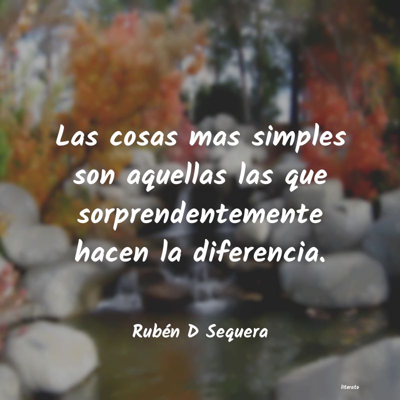 frases de Rubén D Sequera