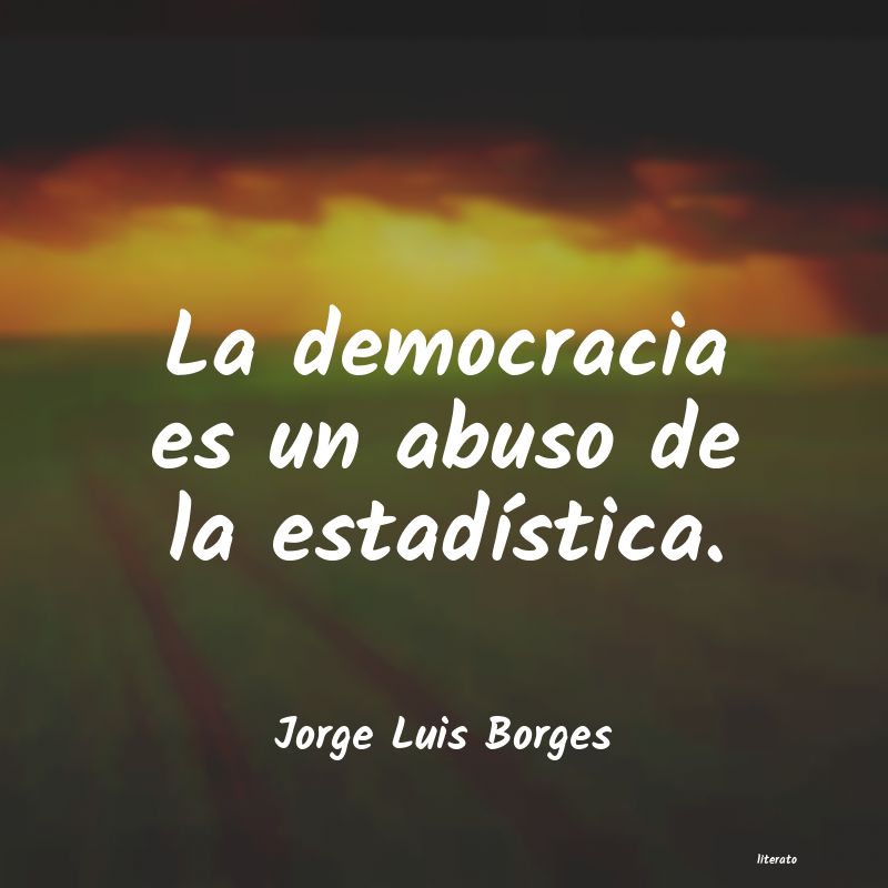 frases de Jorge Luis Borges