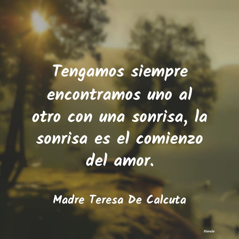 frases de Madre Teresa De Calcuta