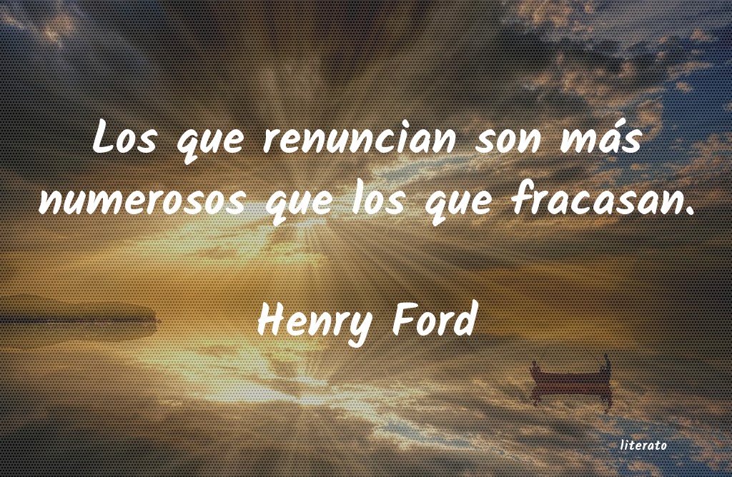 frases de Henry Ford