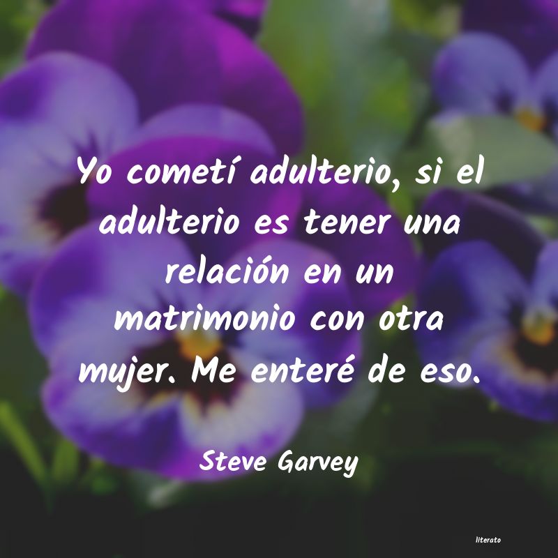 frases de Steve Garvey