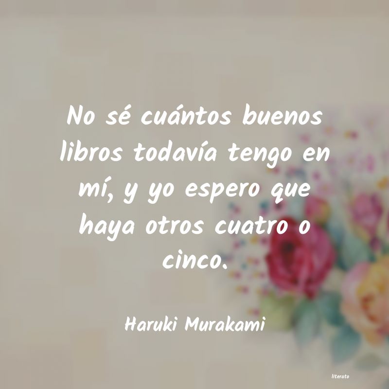 Frases de Haruki Murakami