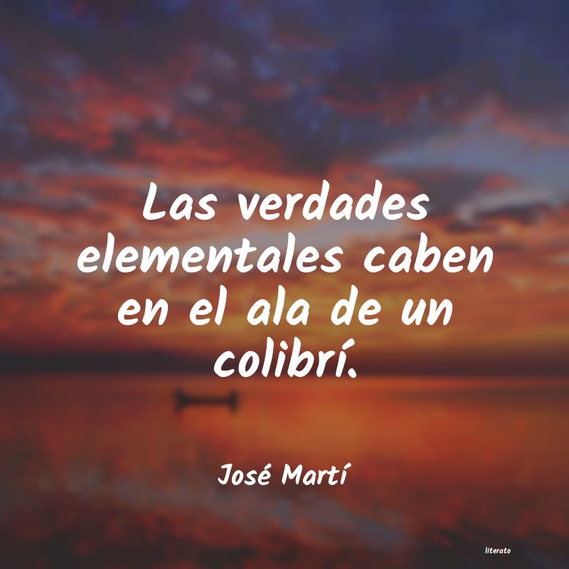 Frases de José Martí