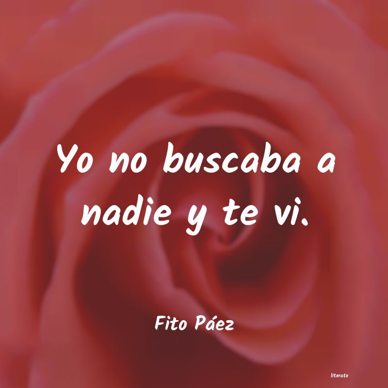 frases de Fito Páez