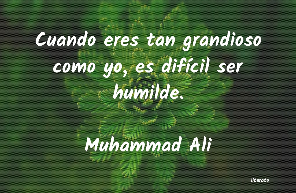 frases de Muhammad Ali