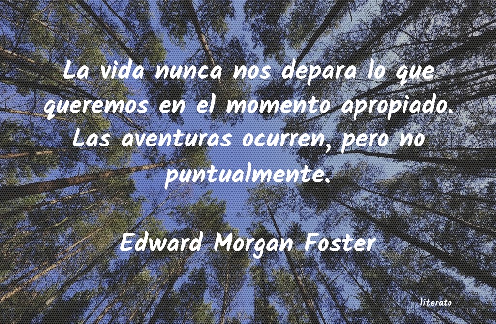 Frases de Edward Morgan Foster