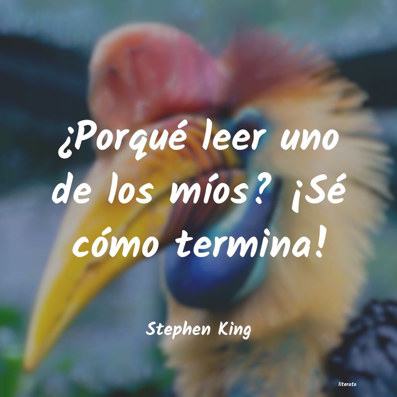 frases de Stephen King