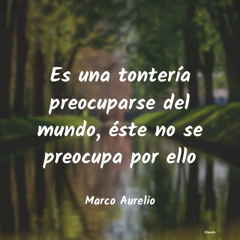 frases de Marco Aurelio