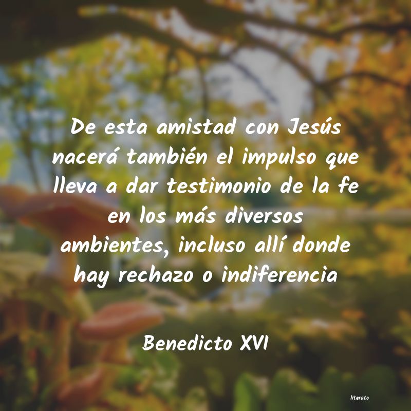 frases de Benedicto XVI