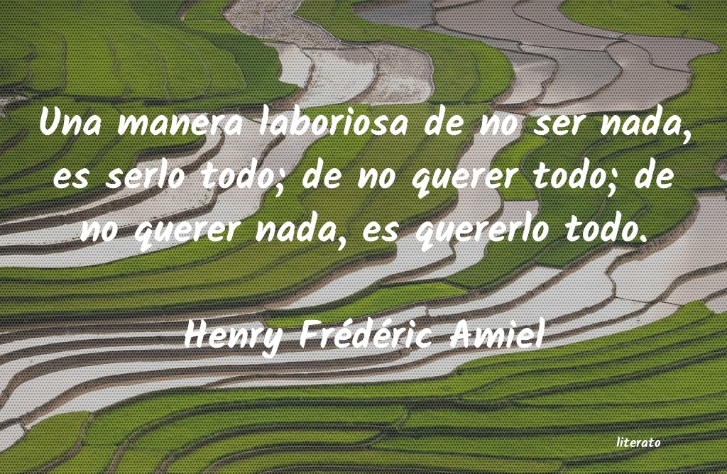 frases de Henry FrÃ©dÃ©ric Amiel