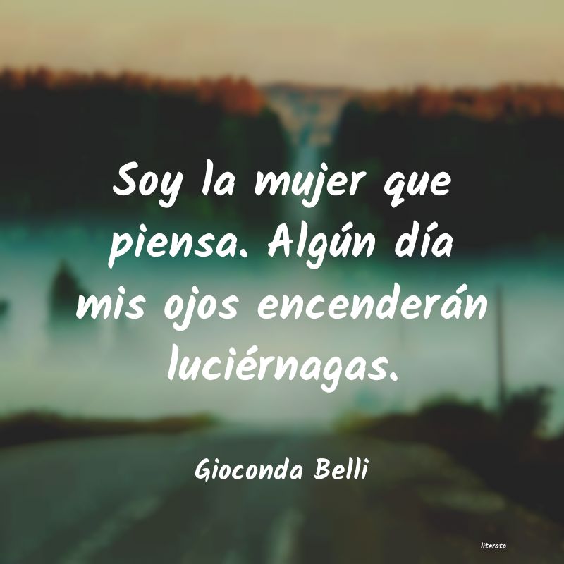 frases de Gioconda Belli