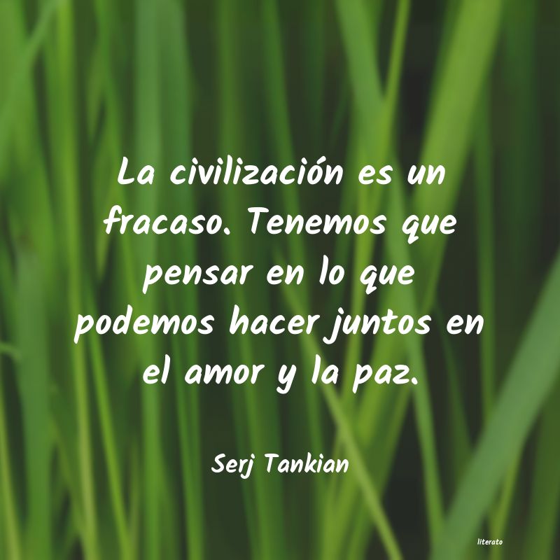 Frases de Serj Tankian