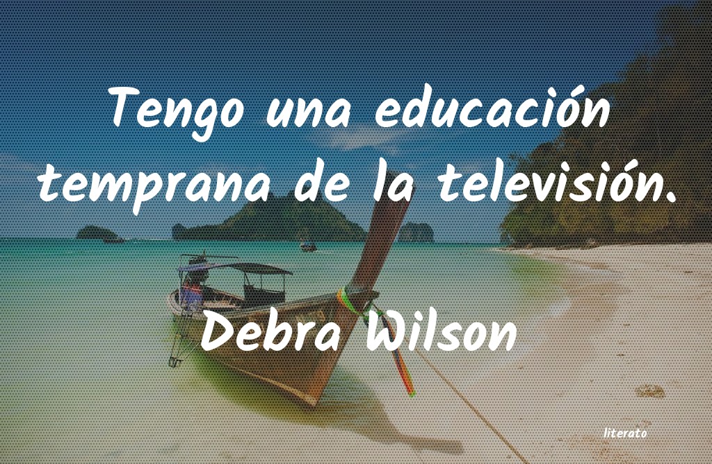 Frases de Debra Wilson