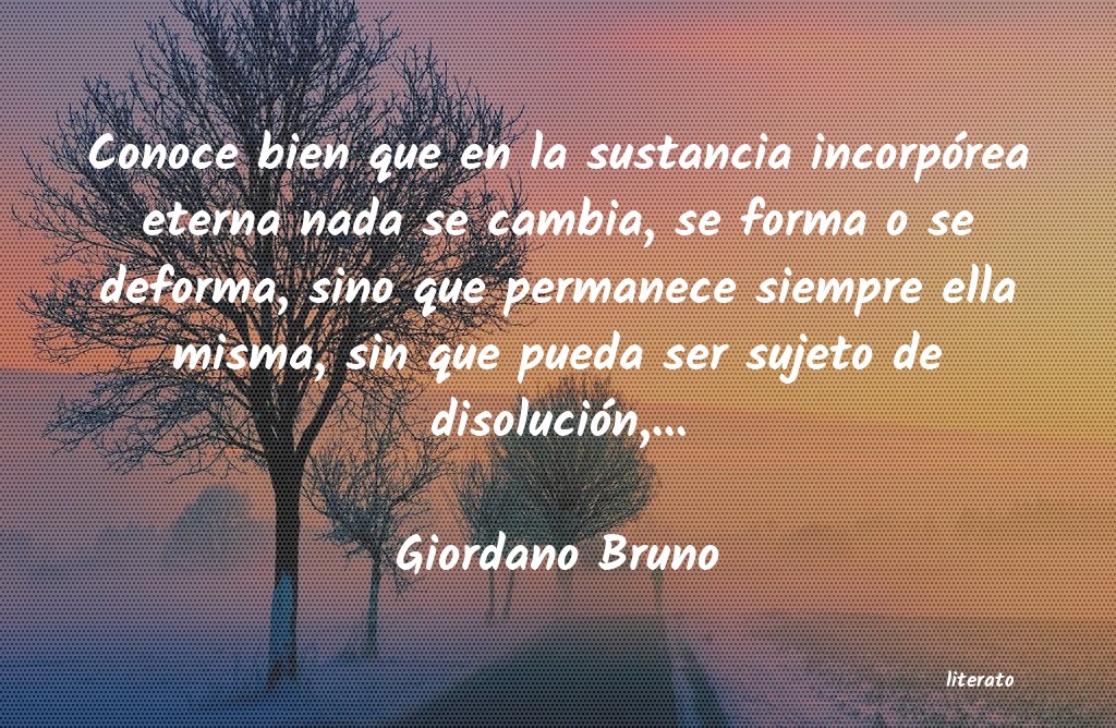 frases de Giordano Bruno