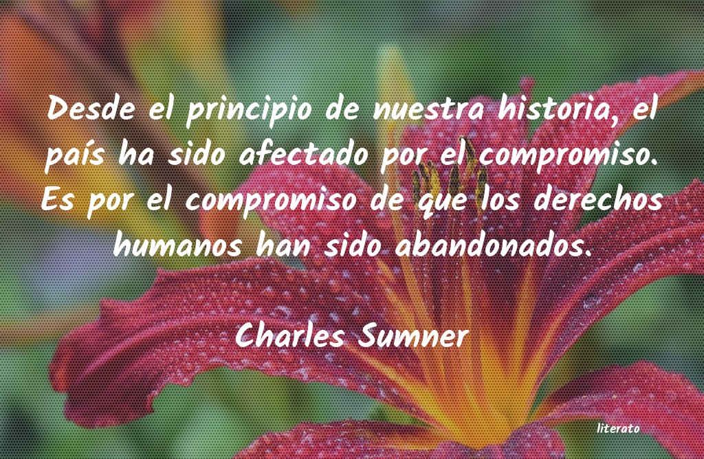 frases de Charles Sumner