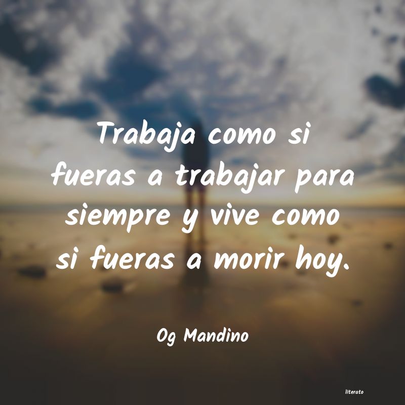 frases de Og Mandino