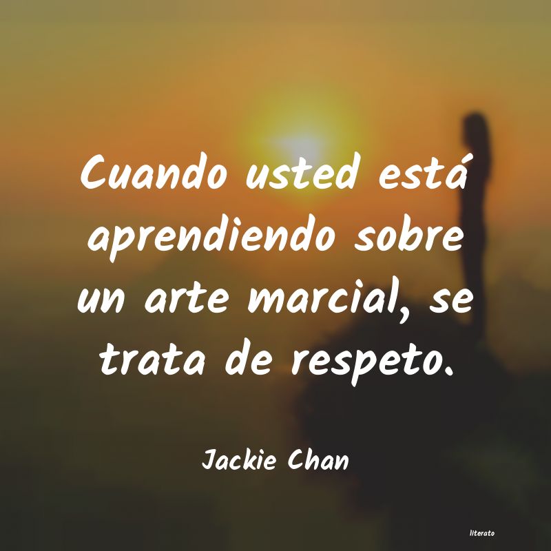 Frases de Jackie Chan