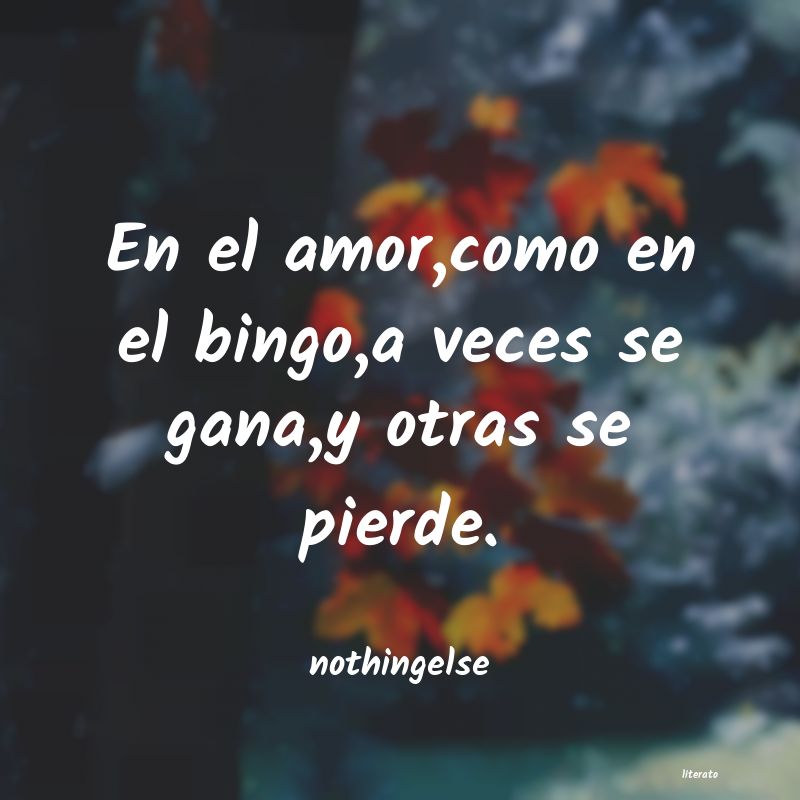frases de nothingelse