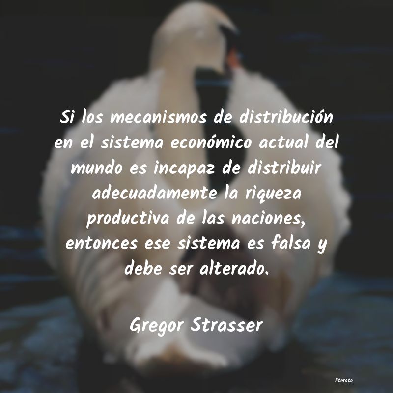 frases de Gregor Strasser