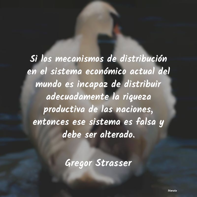 Frases de Gregor Strasser