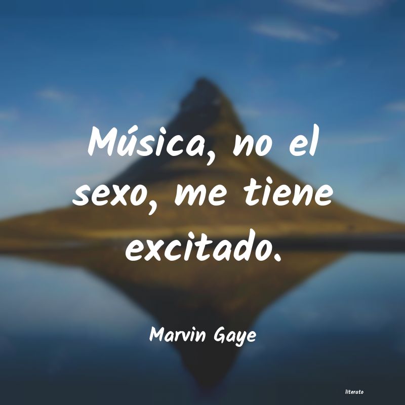 Frases de Marvin Gaye