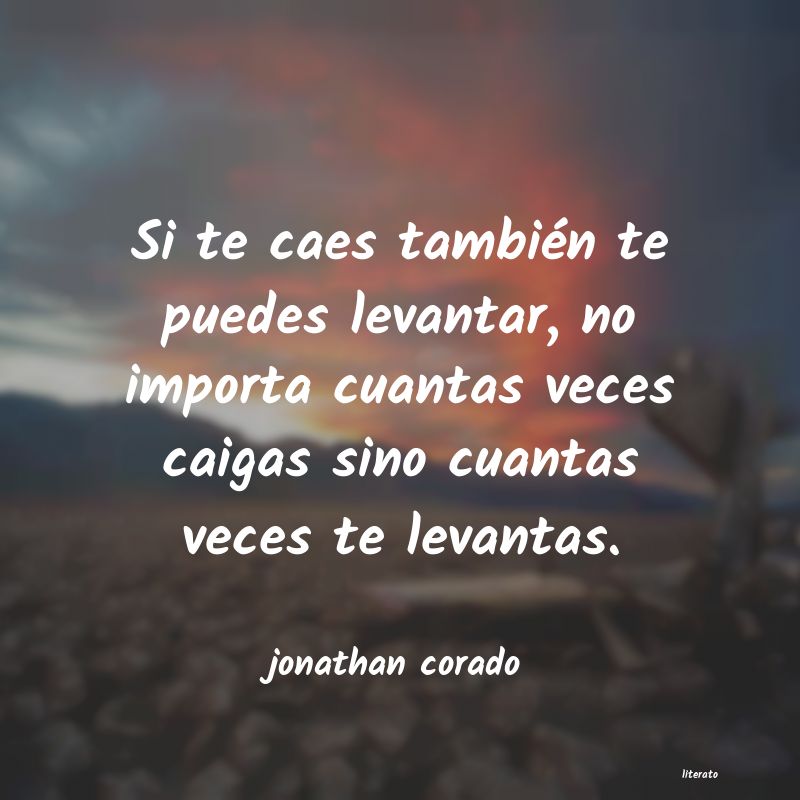 Frases de jonathan corado